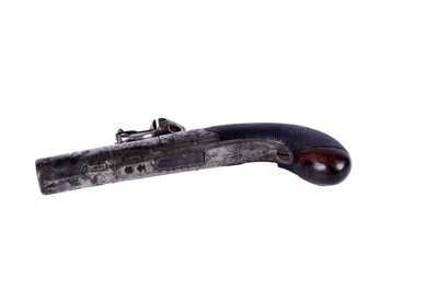 Lot 149 - A pair of late 18th Century flintlock pocket pistols, by Jover