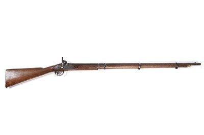 Lot 146 - A percussion action rifle, by PJ Malherbe Cie