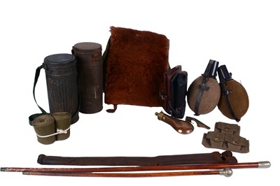 Lot 215 - A selection of military items