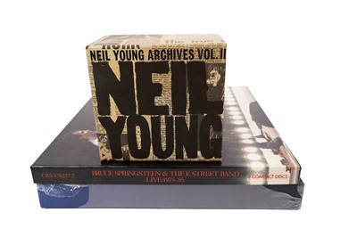 Lot 427 - Three collectors' Rock CD box sets