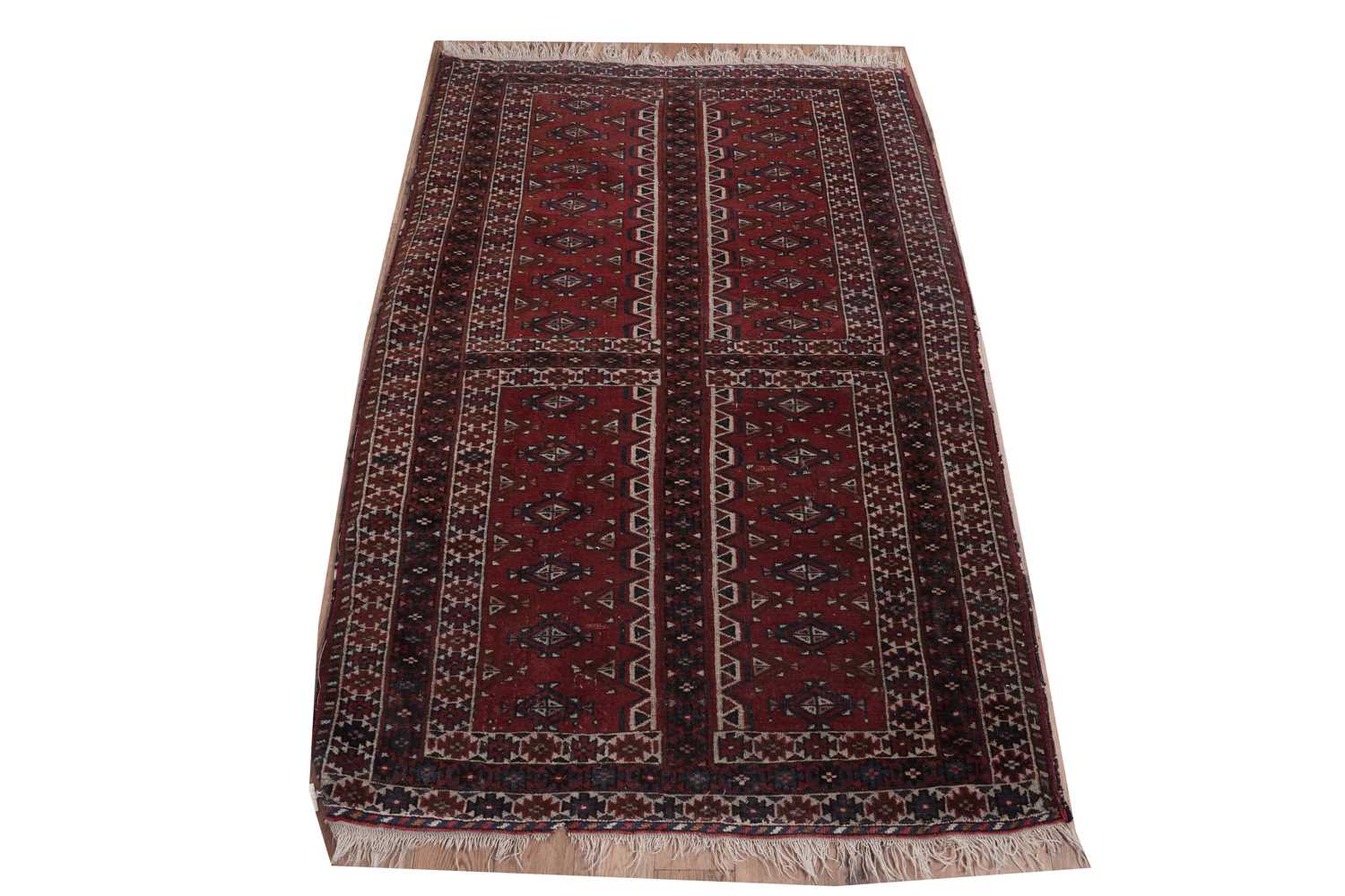 Lot 140 - A Turkoman Ensi rug