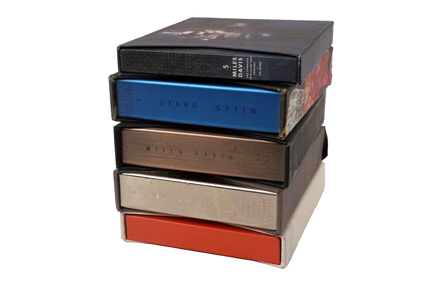 Lot 429 - Five Miles Davis CD box sets