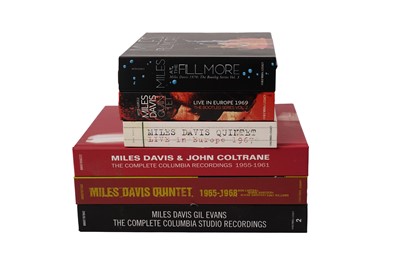 Lot 430 - Six Miles Davis CD box sets