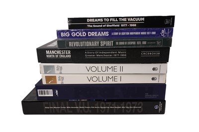 Lot 447 - A collectors' bundle of eight mixed Rock CD box sets