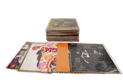 Lot 860 - A collectors' bundle of records by The Monkees; and associated solo albums