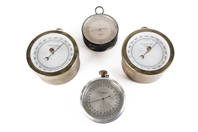 Lot 601 - Four aneroid barometers