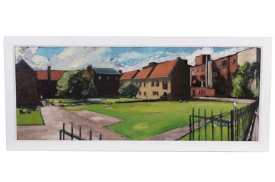 Lot 396 - Peter Collins - Rear Percy Street | oil