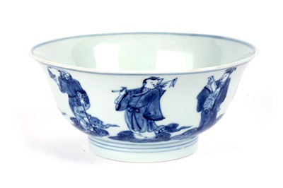 Lot 849 - A Chinese blue and white bowl