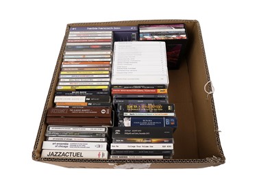 Lot 399 - A collectors' bundle of mixed traditional, contemporary and future Jazz CDs