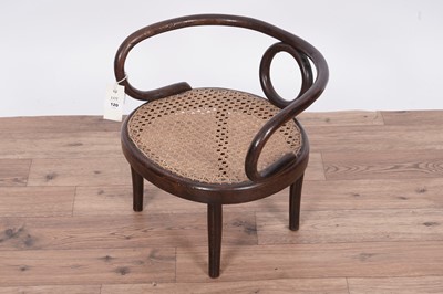 Lot 120 - An early 20th Century Fischel bentwood child’s chair