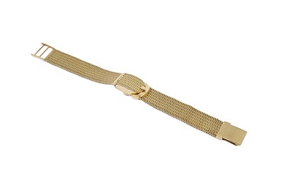 Lot 552 - Piaget: an 18ct yellow gold bracelet watch