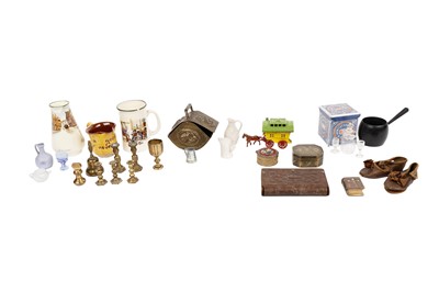 Lot 47 - A selection of 19th Century and later collectibles and miniature models