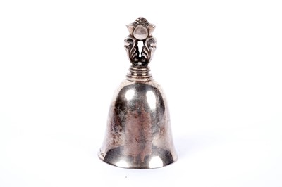 Lot 1001 - Georg Jensen by Johan Rohde, Denmark: a sterling silver table bell