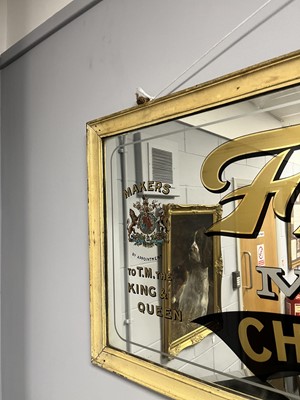 Lot 155 - A Fry's Milk Chocolate advertising mirror and frame