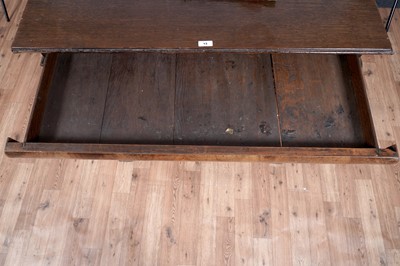 Lot 13 - An early 18th Century burr walnut and banded chest of drawers