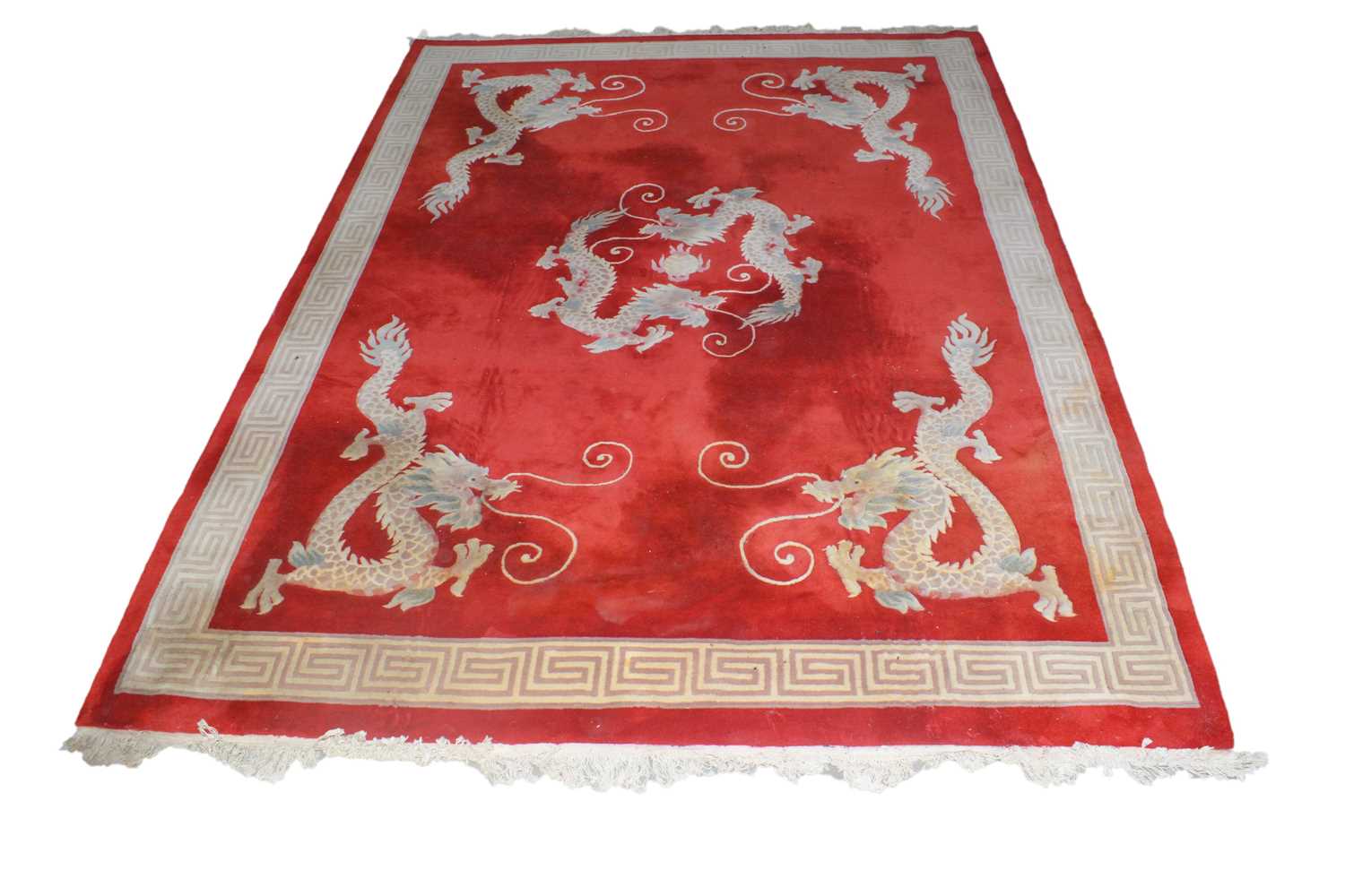 Lot 175 - A Chinese carpet