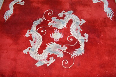 Lot 175 - A Chinese carpet