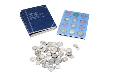 Lot 221 - A collection of early 20th Century Great British silver content coinage