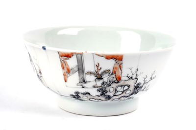 Lot 857 - A Chinese 'en grisaille' bowl