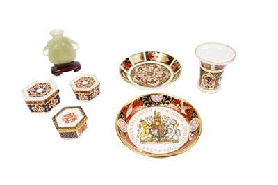 Lot 350 - A selection of Royal Crown Derby ‘Old Imari’ 1128 and other pattern ceramics