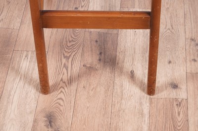 Lot 28 - A Mid Century teak extending dining table and chairs