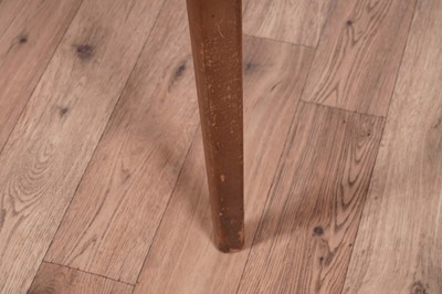 Lot 28 - A Mid Century teak extending dining table and chairs