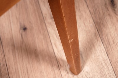 Lot 28 - A Mid Century teak extending dining table and chairs