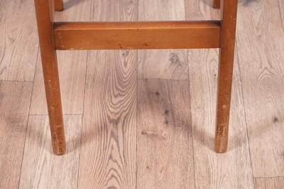 Lot 28 - A Mid Century teak extending dining table and chairs