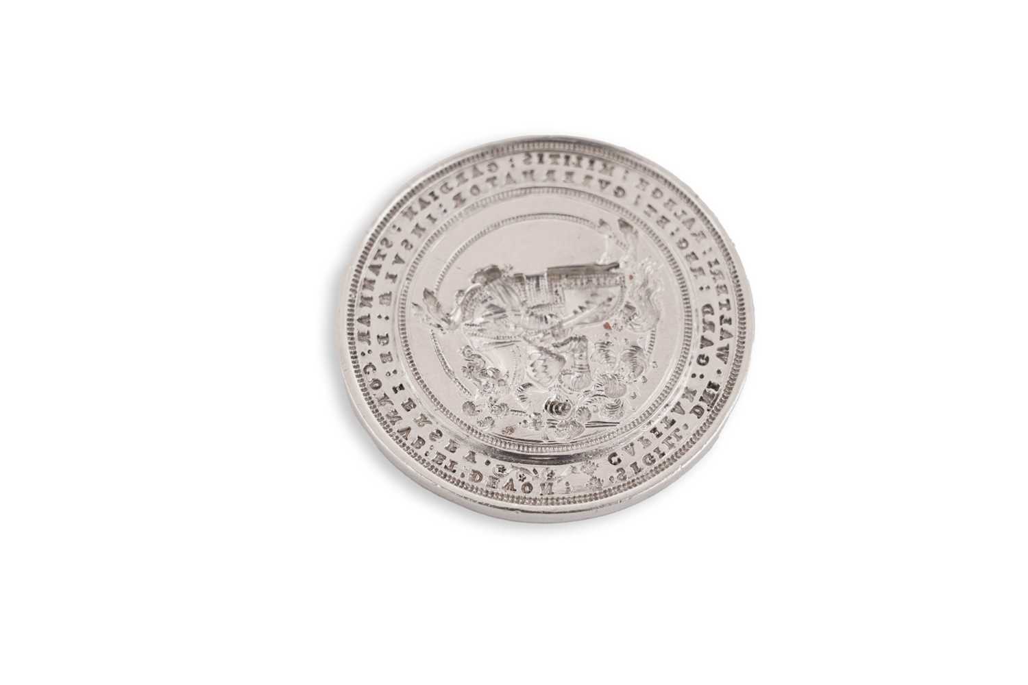 Lot 427 - An early 20th century replica of a seal made for Sir Walter Raleigh