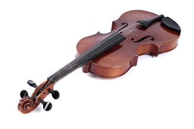 Lot 340 - A violin after Stradivarius