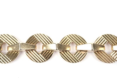 Lot 800 - Cartier: an 18ct yellow gold bracelet