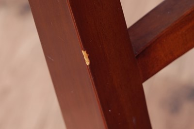 Lot 2 - Starbay: four stained cherrywood ‘Cambridge’ dining chairs