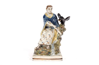 Lot 986 - A Pratt coloured figure of Elijah