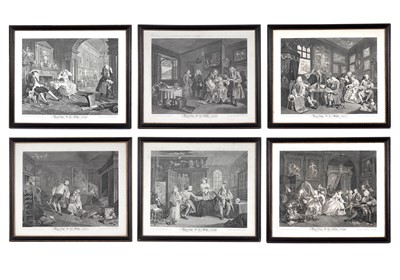 Lot 1560 - After William Hogarth - Marriage A-la-Mode | engravings