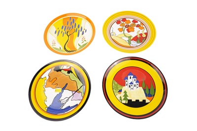 Lot 368 - Four Wedgwood 'The Bizarre World of Clarice Cliff ' collection plates