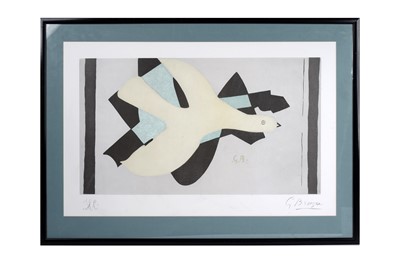 Lot 136 - Georges Braque - Composition au Roi de Coeur | offset lithograph