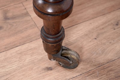 Lot 60 - A Gillows style washstand; and a similar side table