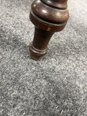 Lot 60 - A Gillows style washstand; and a similar side table