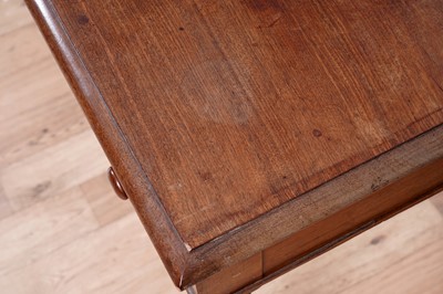 Lot 60 - A Gillows style washstand; and a similar side table