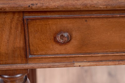 Lot 60 - A Gillows style washstand; and a similar side table