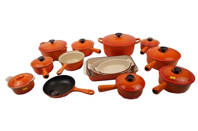 Lot 399 - A collection of Le Creuset kitchen wares