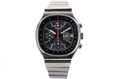 Lot 511 - Omega Speedmaster: a stainless-steel cased chronograph wristwatch