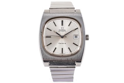 Lot 512 - Omega: a stainless-steel cased automatic wristwatch