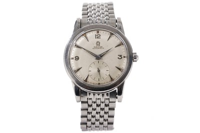 Lot 518 - Omega: a steel cased automatic wristwatch