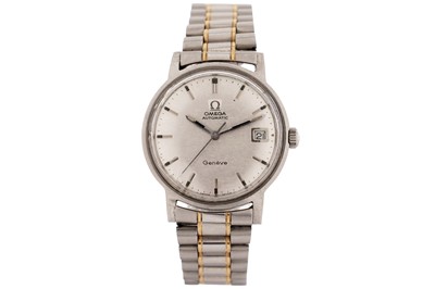 Lot 520 - Omega: a stainless-steel cased wristwatch