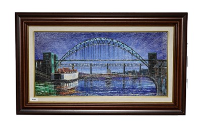 Lot 220 - Dallas K. Taylor - The Tyne Bridge | oil