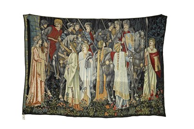 Lot 286 - The Arming and Departure of the Knights tapestry