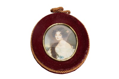 Lot 251 - A collection of 19th Century style miniatures