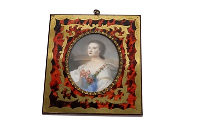 Lot 251 - A collection of 19th Century style miniatures