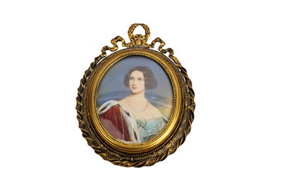 Lot 251 - A collection of 19th Century style miniatures